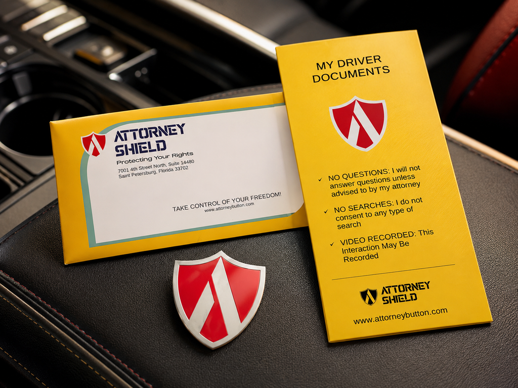 Attorney Shield® Driver's Portfolio Kit