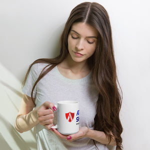 White Glossy Logo Mug